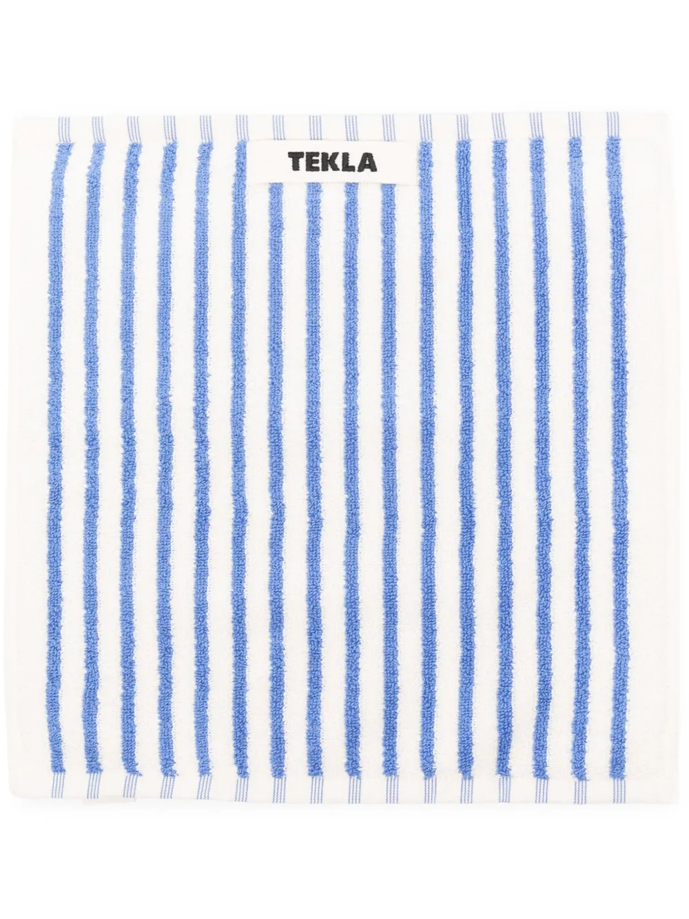 TEKLA Toalha de algodão com listras | Branco | Image 1