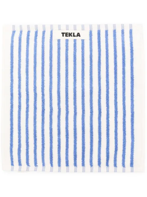 TEKLA Toalha de algodão com listras