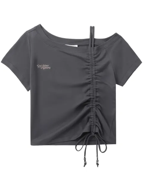 Musium Div. ruched cotton T-shirt