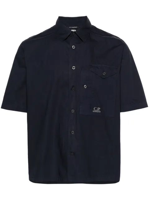 C.P. Company camisa con logo bordado