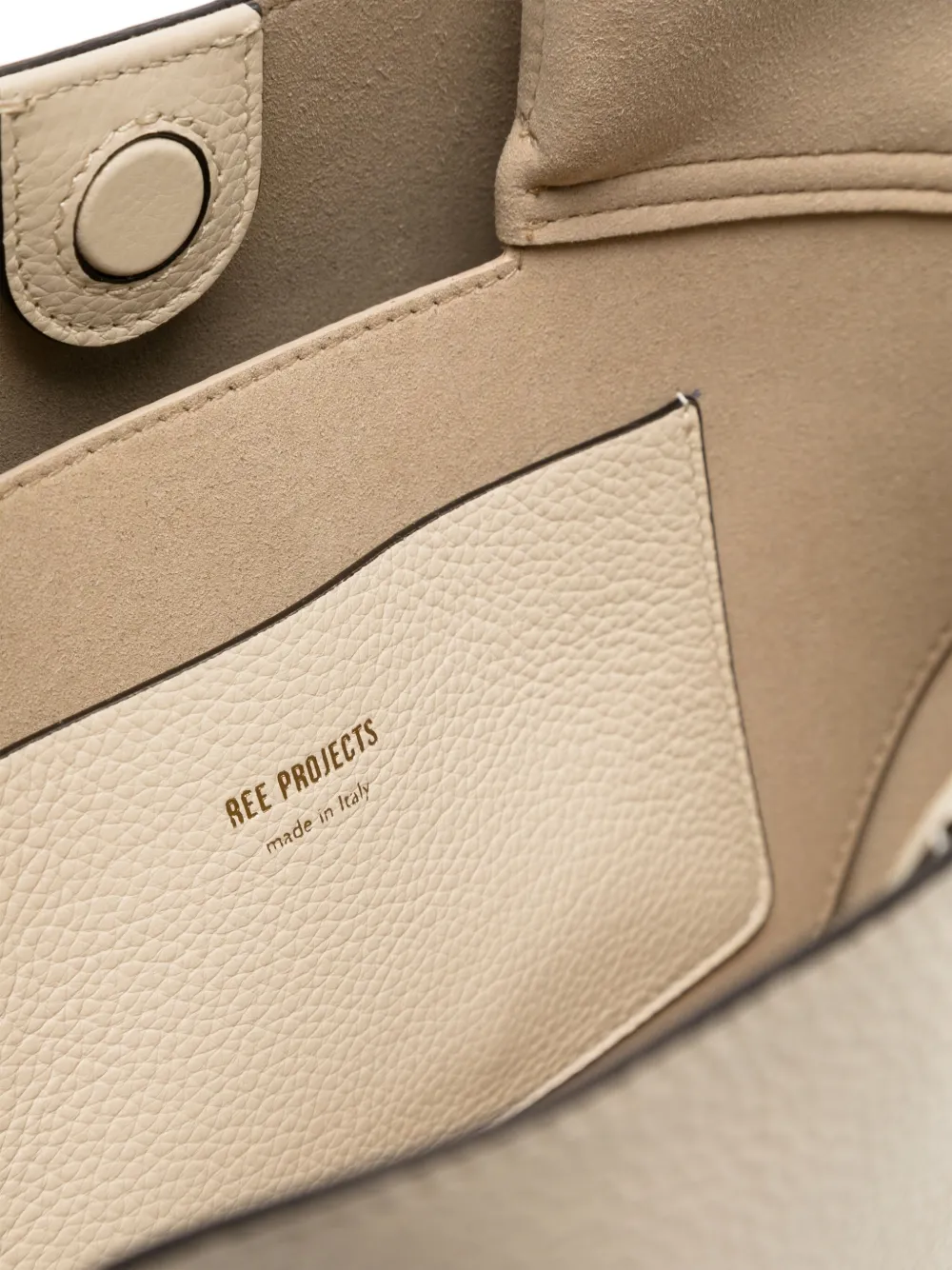 Ree Projects Ann Leather Mini Bag In Neutrals