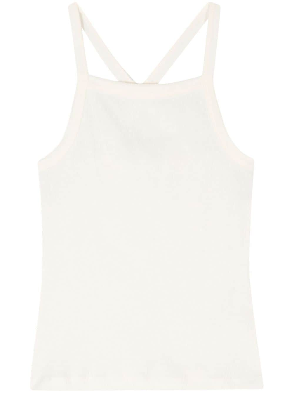 Ba&sh Carm Cotton Top In White