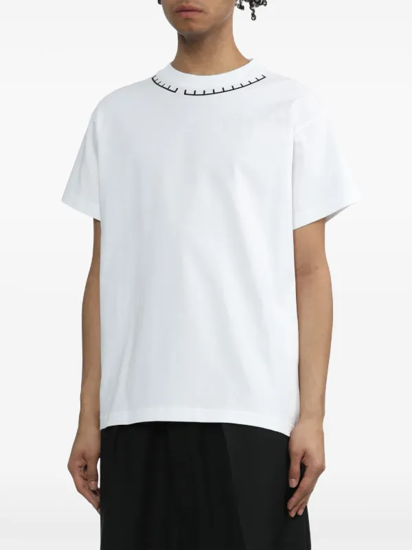 Random Identities Printed short-sleeve T-shirt | White