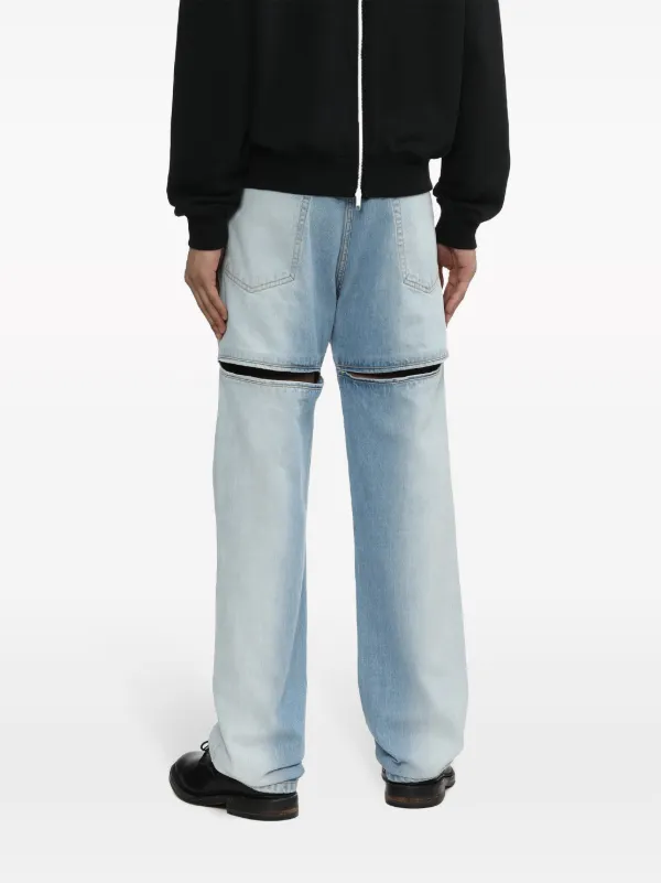 efu CUT OUT STRAIGHT DENIM Ｍ CUT OUT STRAIGHT DENIM | efu(エフ)official通販サイト – efu official