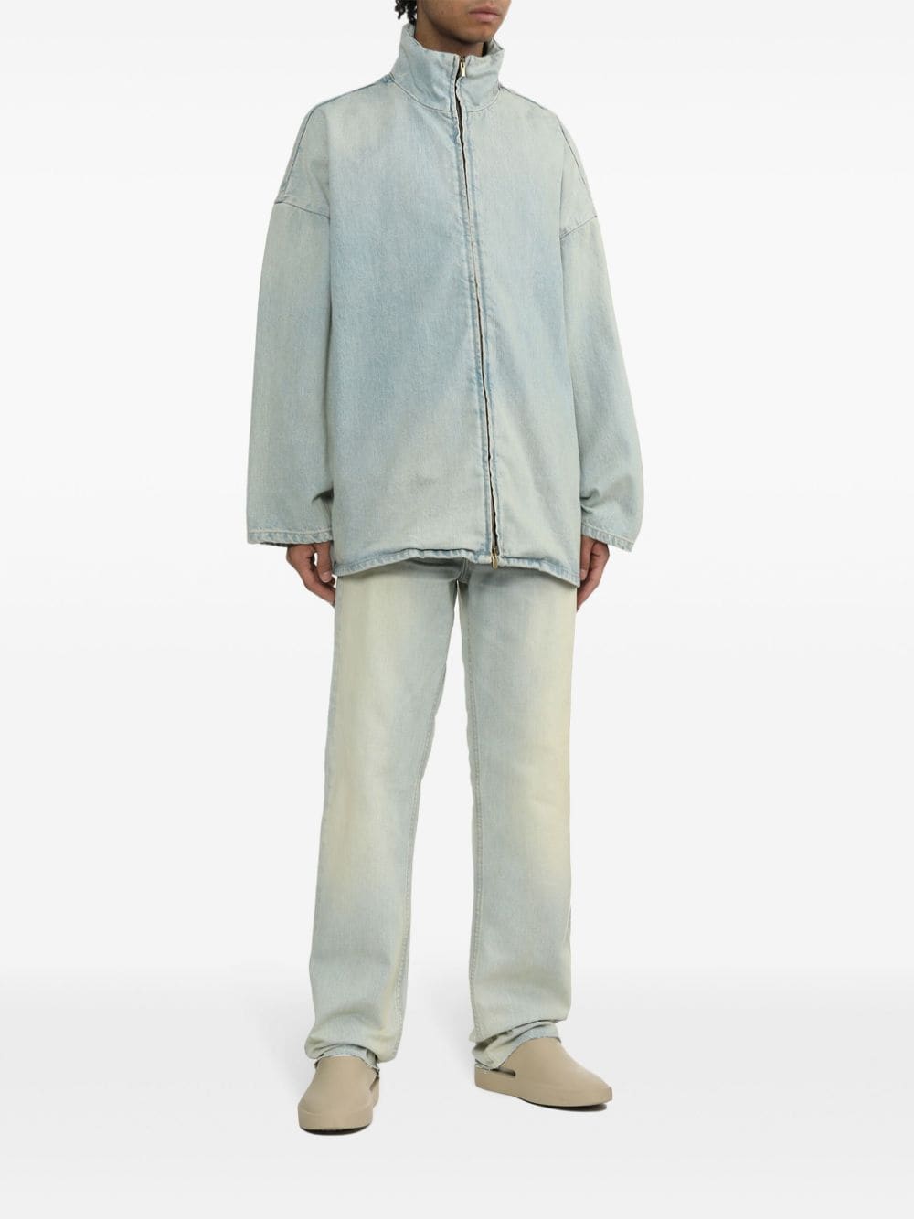 Fear Of God Denim jack - Blauw