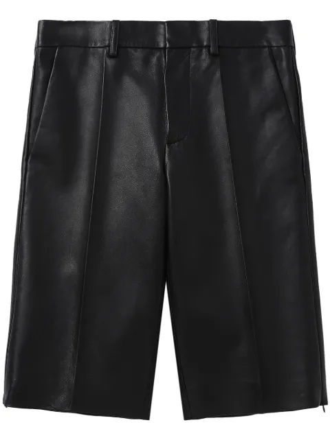 Helmut Lang bermudas con bolsillos laterales