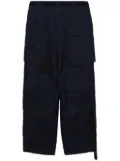 Junya Watanabe MAN wide-leg cotton cargo trousers - Blue