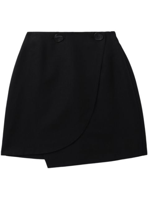 Aje asymmetric high-waisted skirt 