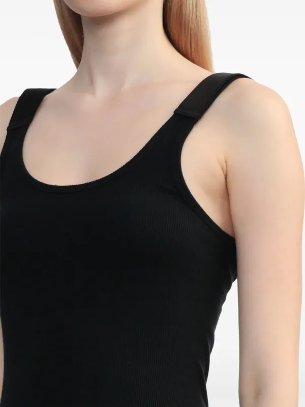 Helmut Lang Seatbelt Tank Top | Black | FARFETCH