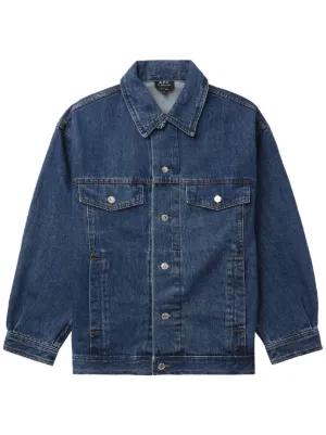 2019 A.P.C. Denim Quilt Jacket 2024 M