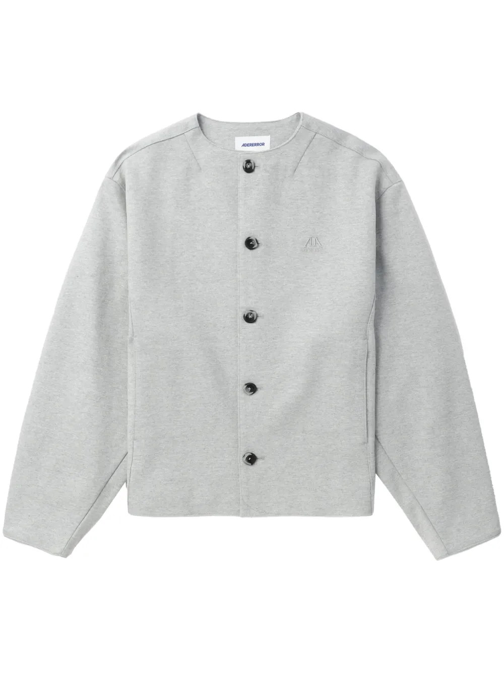 Ader Error Polyd logo刺绣夹克 | 灰色 | Image 1