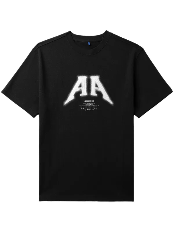 ADER ERROR Significant ブラック ロゴパッチ Tシャツ - メルカリ