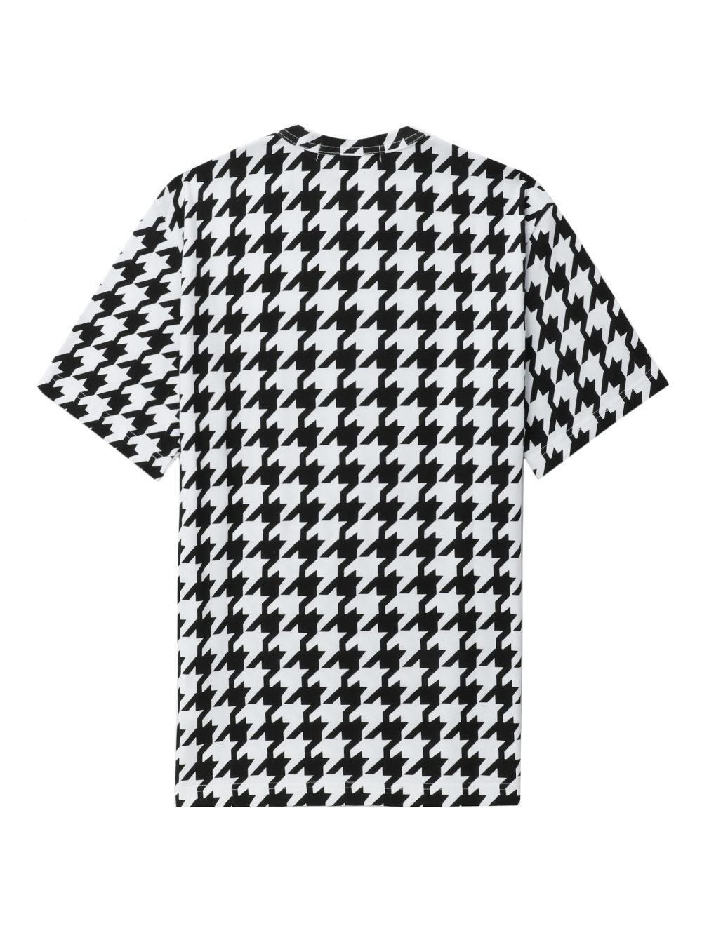 Comme Des Garcons Comme Des Garcons houndstooth cotton T-shirt Women