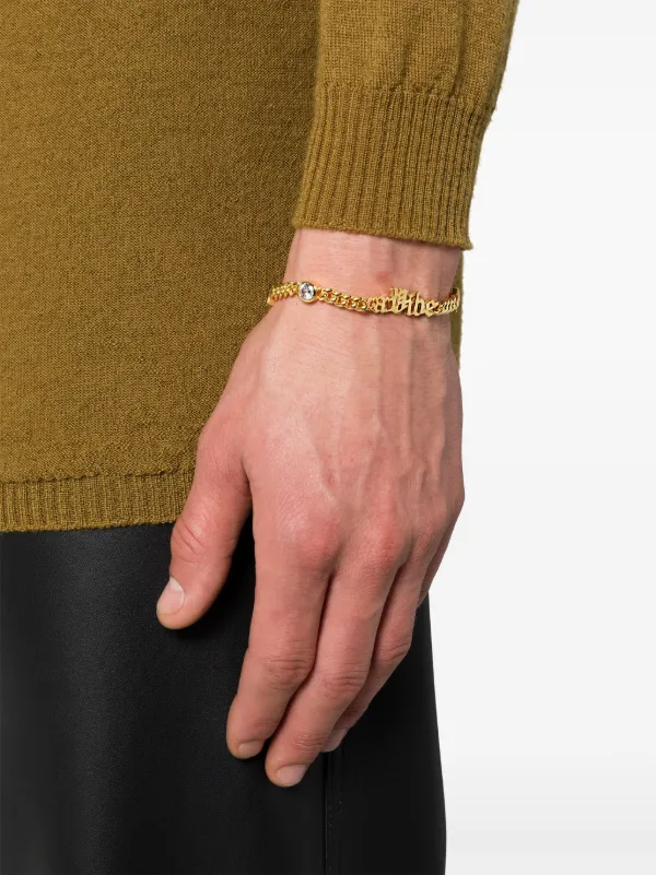 DARKAI A Vibe crystal-embellished Bracelet | Gold | FARFETCH LB