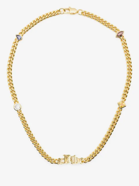 DARKAI collar A Vibe con detalles de cristal