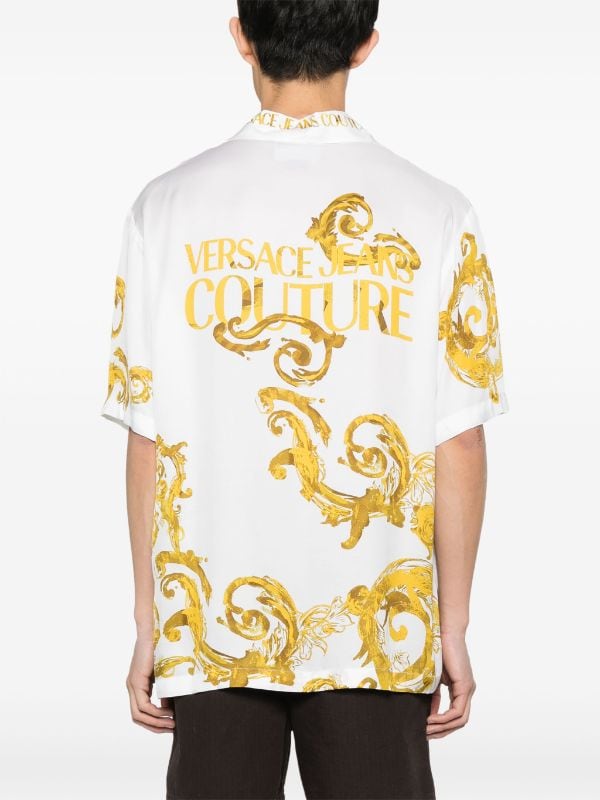 Versace Jeans Couture バロッコフラージュ サテンシャツ - Farfetch