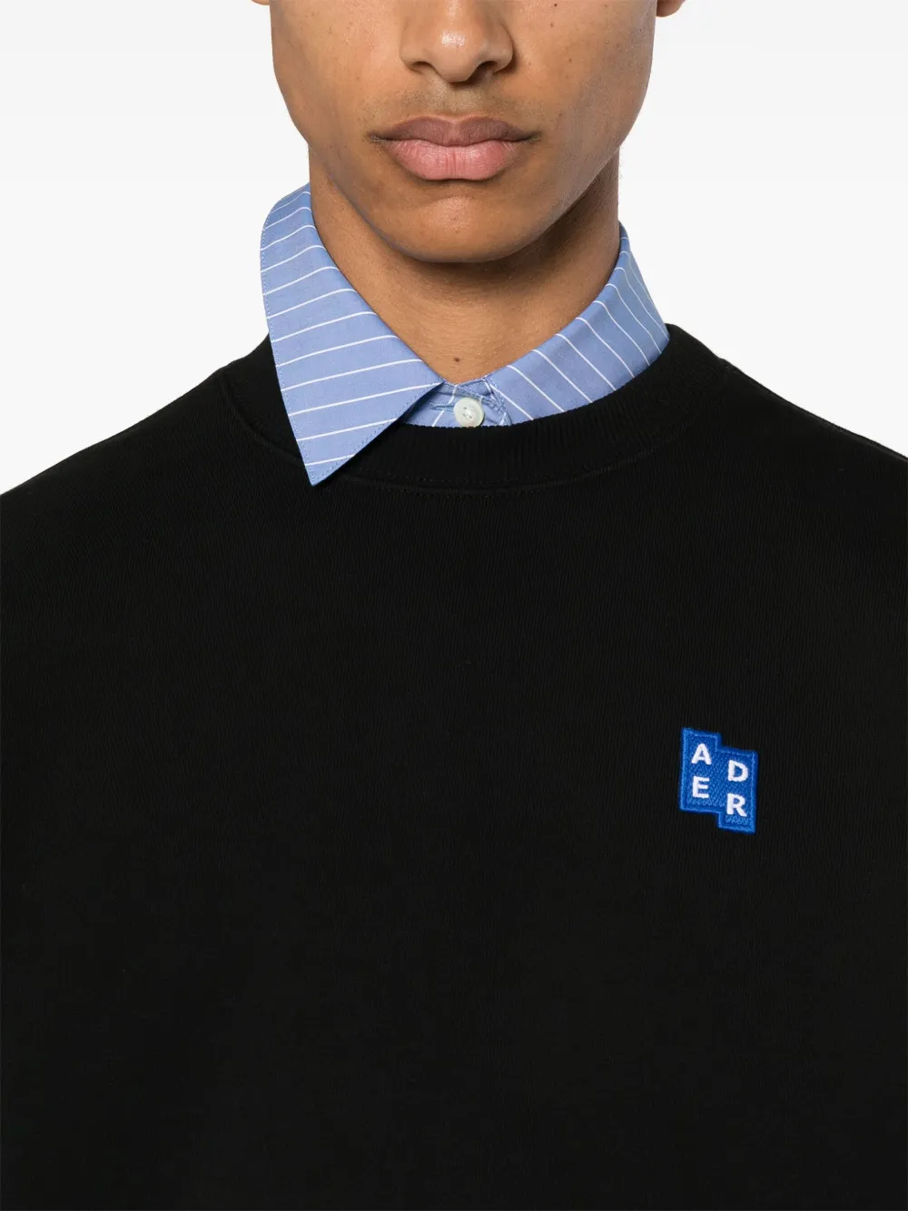 Ader Error ロゴ スウェットシャツ | ブラック | FARFETCH JP