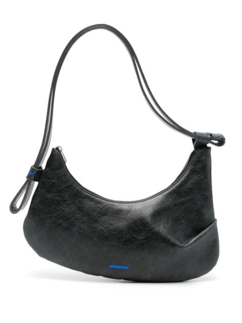 Ader Error asymmetric leather shoulder bag