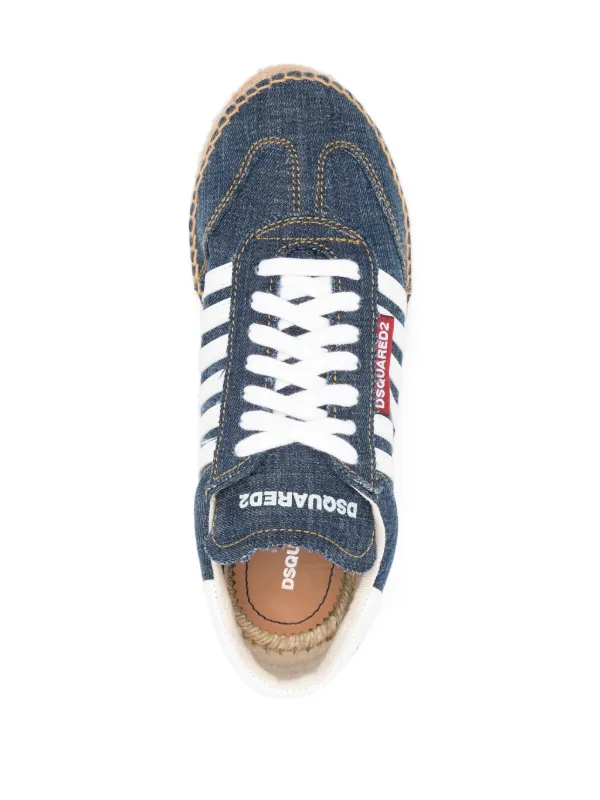 DSQUARED2 Hola lace-up Sneakers | Blue | FARFETCH JO