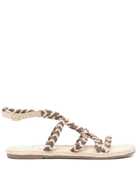 Manebi braided-straps espadrilles