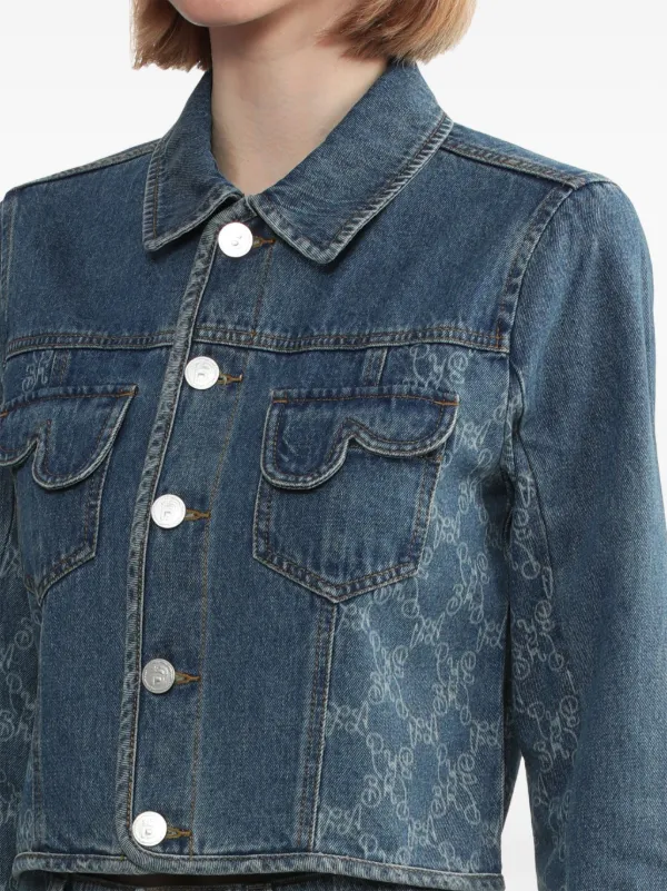 BAPY BY *A BATHING APE® モノグラム デニムジャケット - Farfetch
