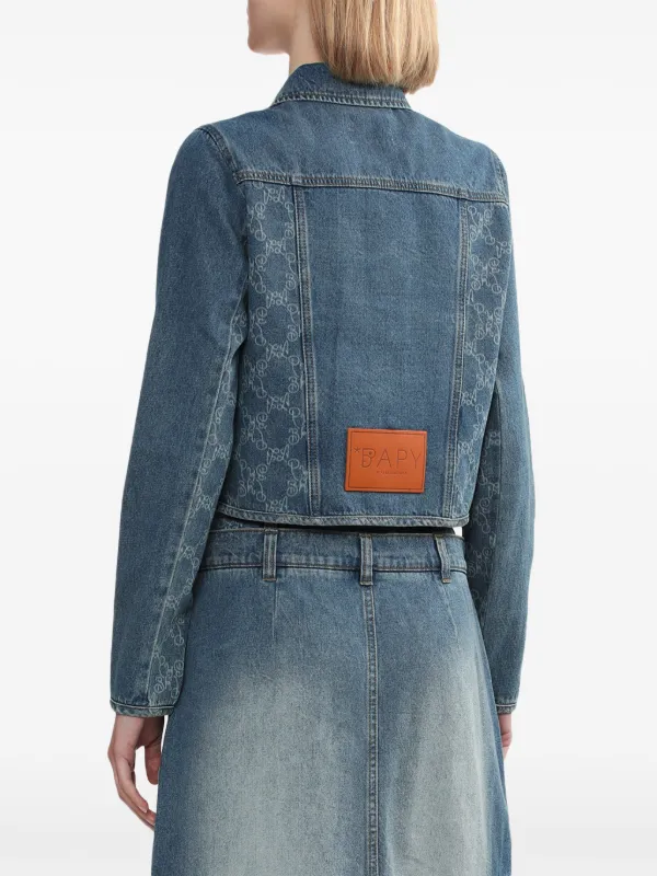 BAPY BY *A BATHING APE® モノグラム デニムジャケット - Farfetch 