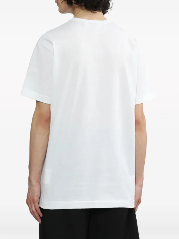 Comme des Garcons PLAY Tシャツ Triple Heart Tee Comme Des Garcons Cdg Play Triple Heart Short-Sleeve T-Shirt
