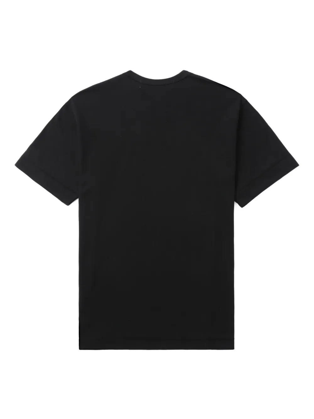 Comme Des Garcons Play Triple Hearts Cotton T shirt Black FARFETCH