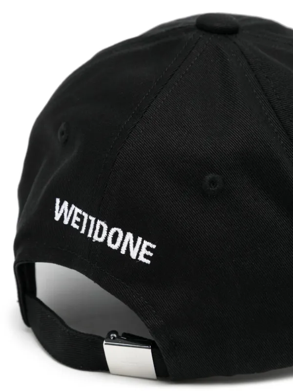 We11done ロゴ キャップ | ブラック | FARFETCH JP