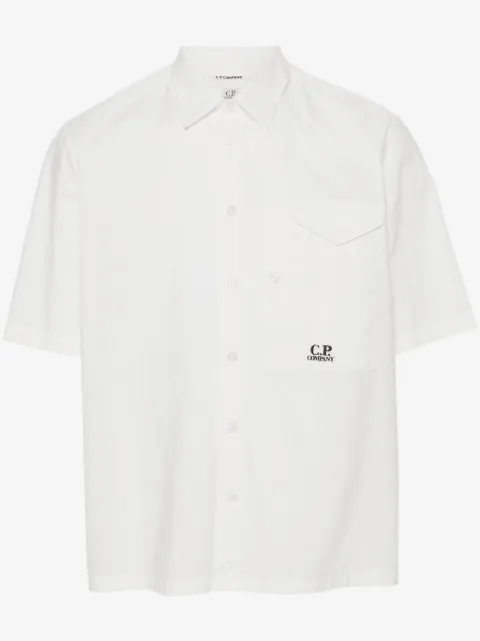 C.P. Company camisa con logo bordado