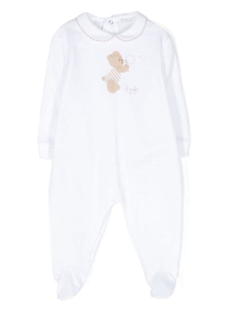 Il Gufo bear-patch pyjamas