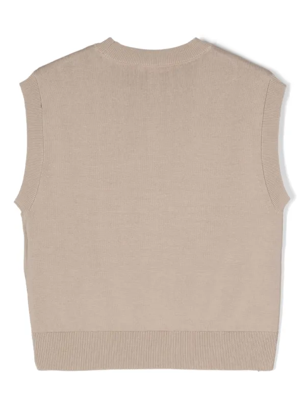 専用　エンポリオアルマーニ キッズ　ベスト Emporio Armani Kids ロゴ ベスト | ブルー | FARFETCH JP