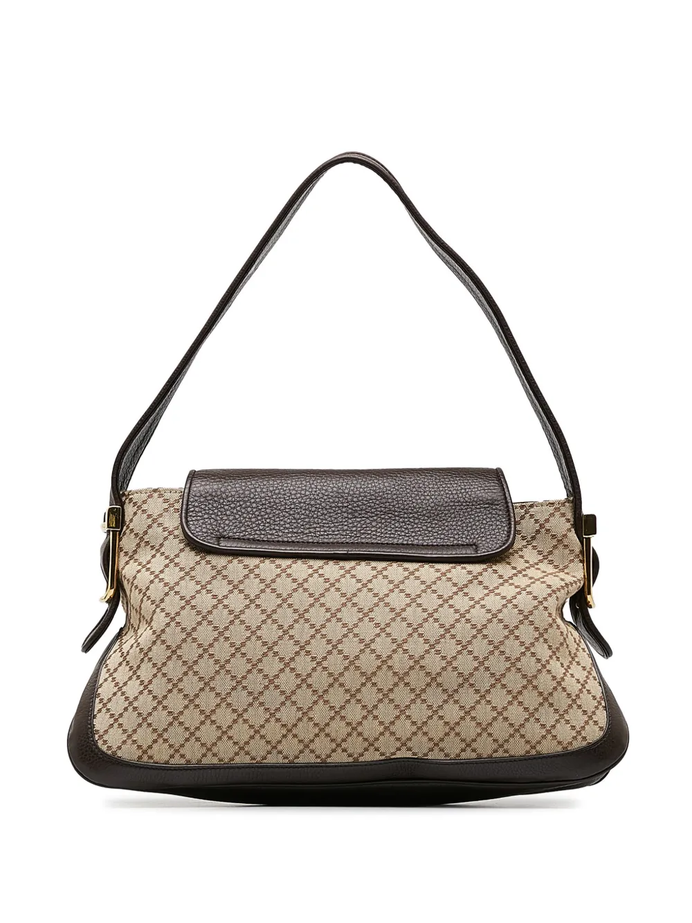 Gucci Pre-Owned 2000-2015 Diamante 1973 Shoulder Bag - Bruin