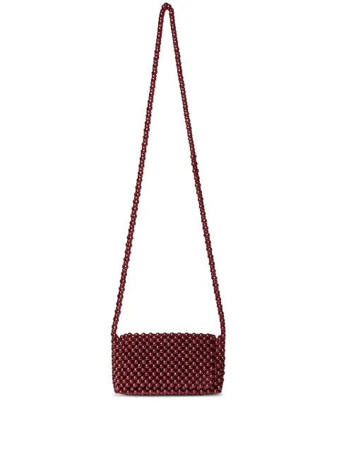 0711 mini Carla beaded crossbody bag