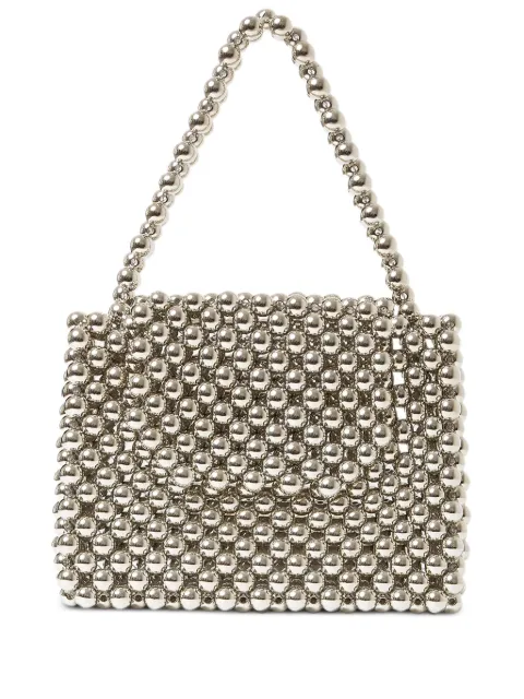 0711 Ani beaded tote bag