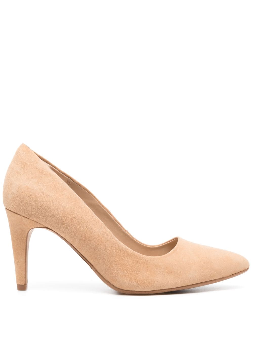 Image 1 of Clarks 75mm Laina Rae suede pumps