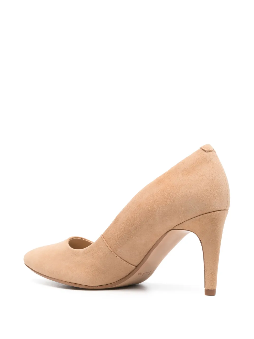 Clarks 75mm Laina Rae suede pumps Neutrals