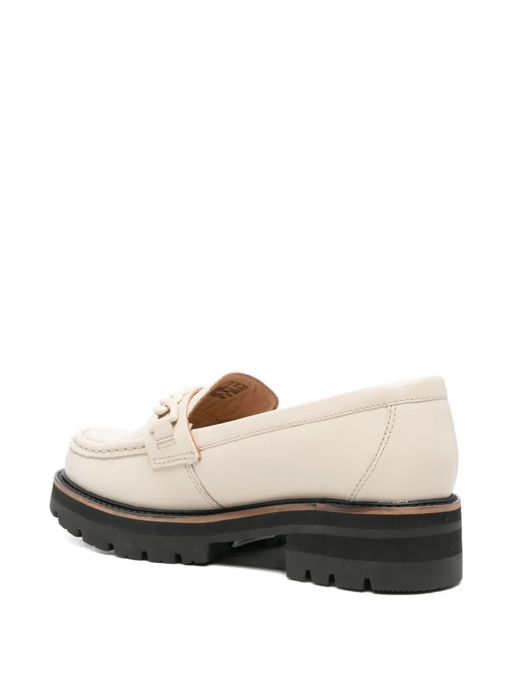 Clarks Orianna chain link-detail loafers Neutrals