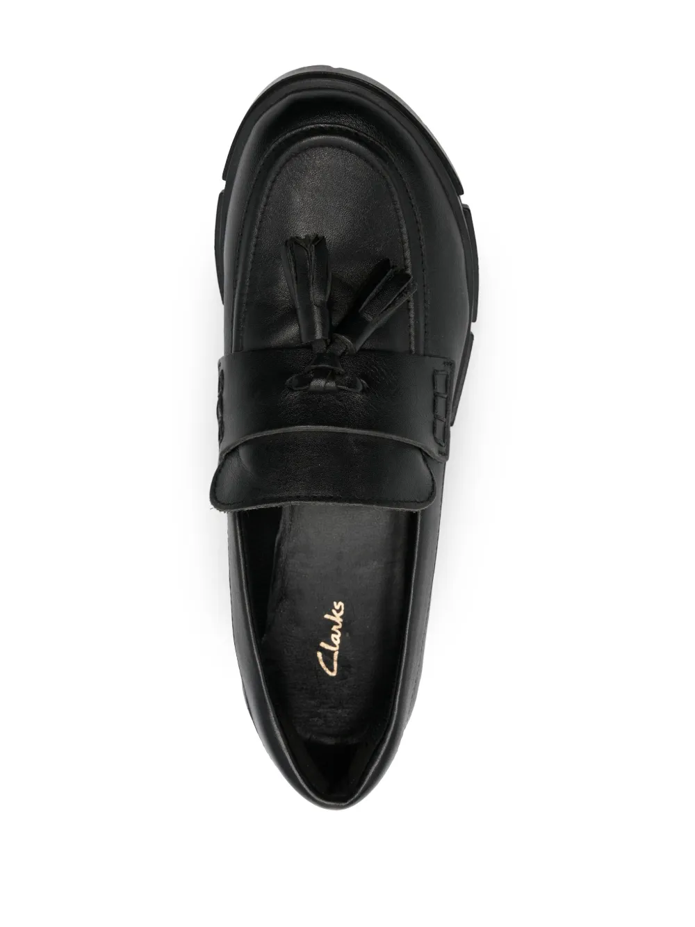 Clarks Teala leather loafers Black