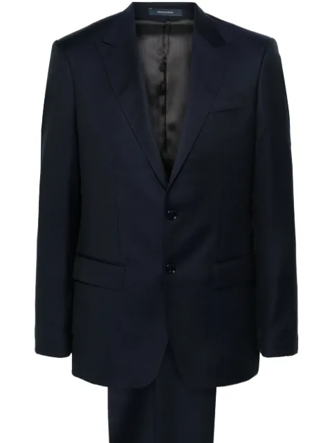 Boggi Milano single-breasted wool suit