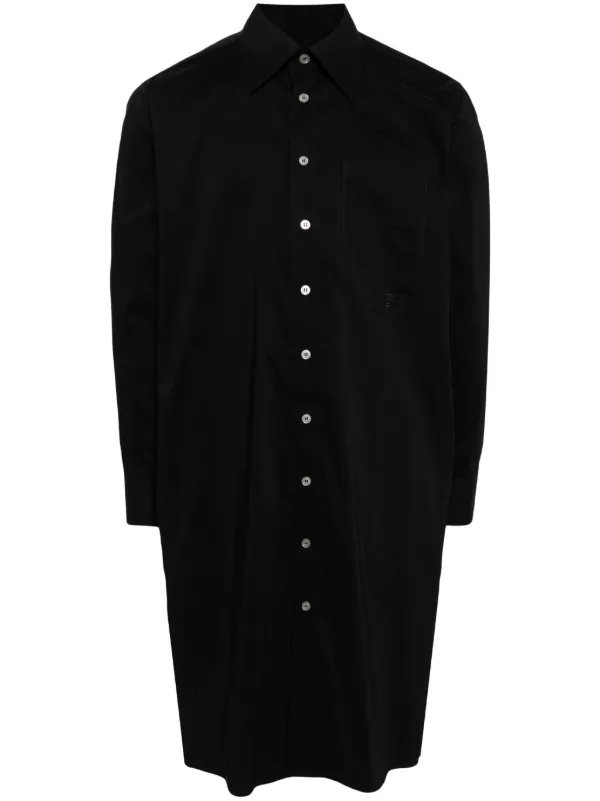 MM6 Maison Margiela グラフィック シャツ | ブラック | FARFETCH JP