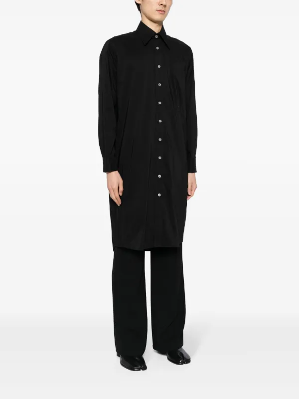 MM6 Maison Margiela グラフィック シャツ | ブラック | FARFETCH JP