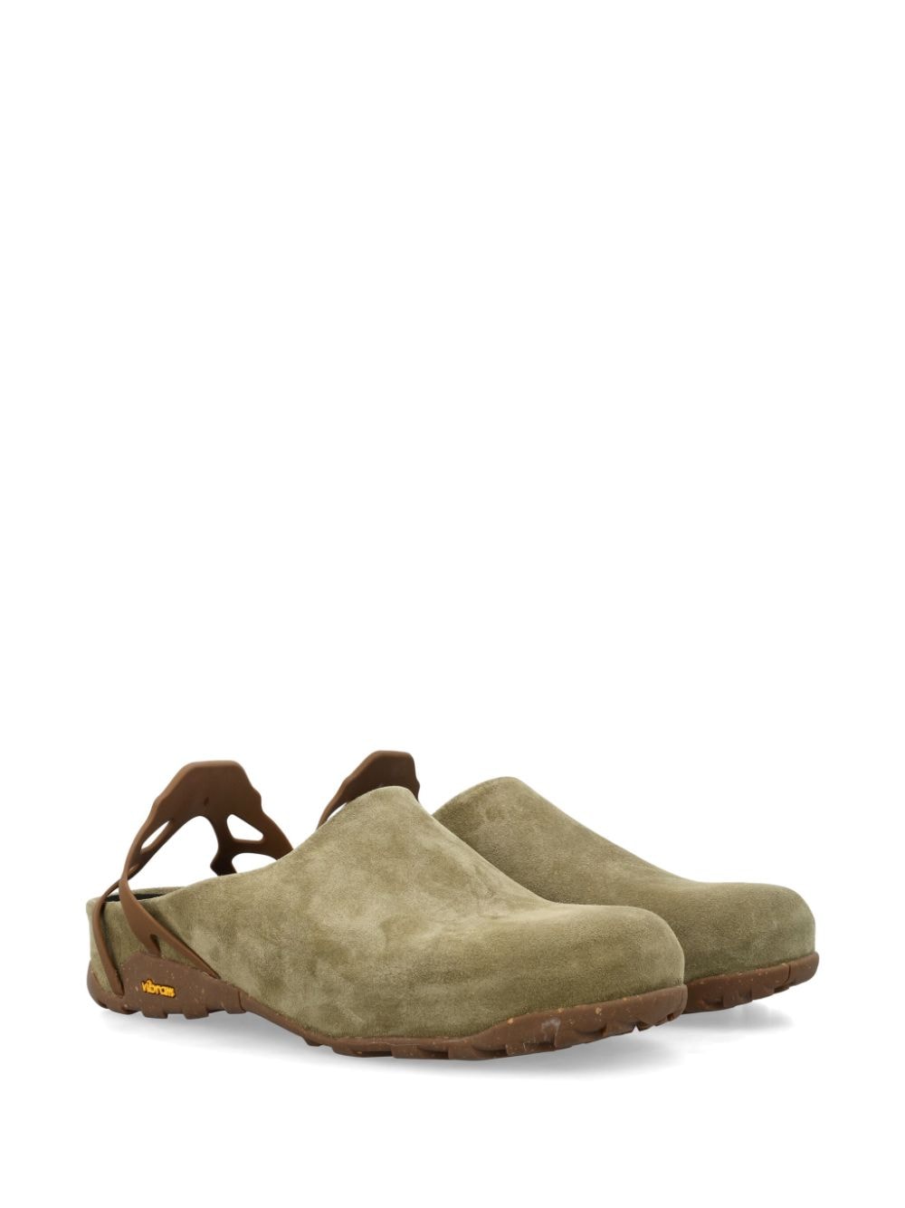 Shop Roa Fedaia Suede Loafers In Green
