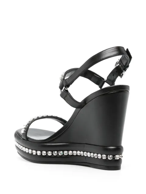Christian Louboutin Pyrastrass 110mm wedge sandals 1240855 - 2