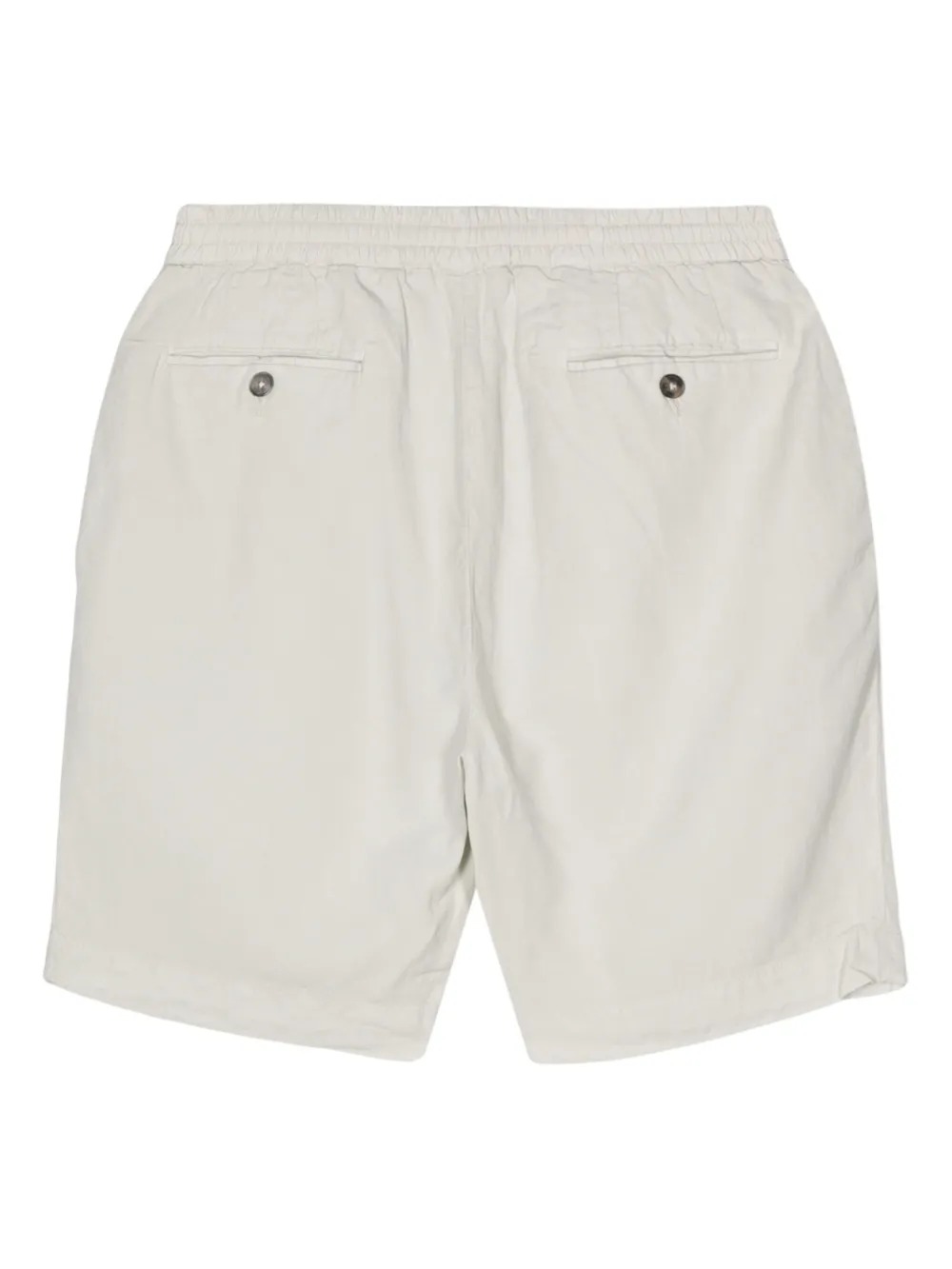 Shop Officine Generale Phil Straight-leg Shorts In Neutrals