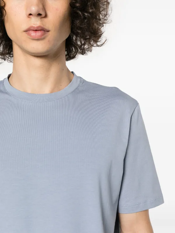 Cruciani cotton-blend T-shirt | Blue | FARFETCH ZA