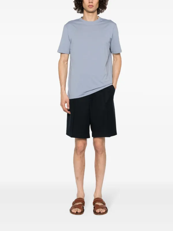 Cruciani cotton-blend T-shirt | Blue | FARFETCH ZA