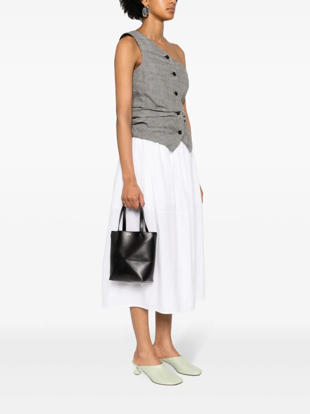 Cheap LOEWE mini Puzzle Fold tote bag Women