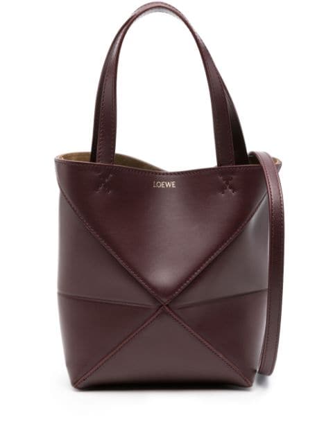 LOEWE mini Puzzle Fold tote bag