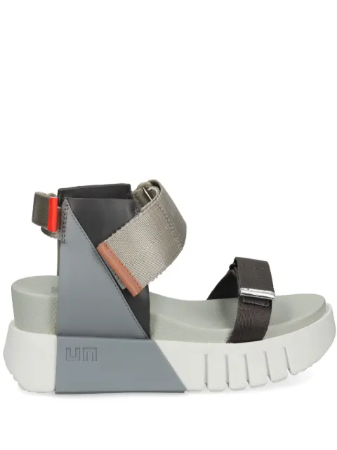 United Nude Delta Run sandalen met plateauzool